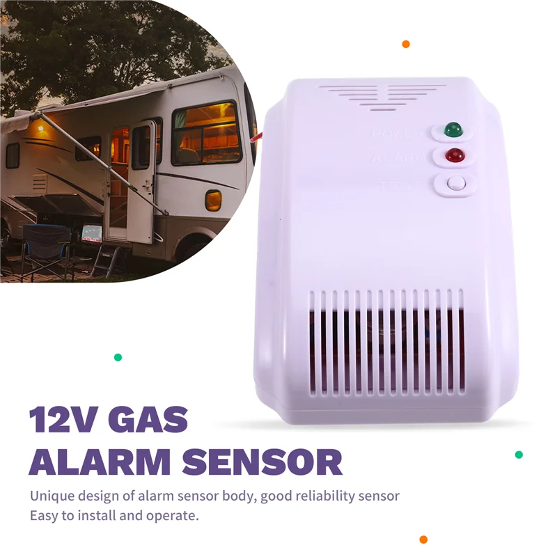 Detector gas GLP 12V estanco con alarma LED para autocaravana - imagen 4