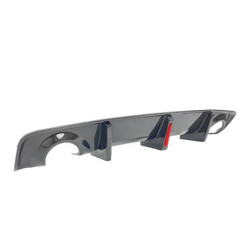 Difusor trasero fibra carbono LED Dodge Charger SRT cuerpo ancho 20-24 - imagen 3