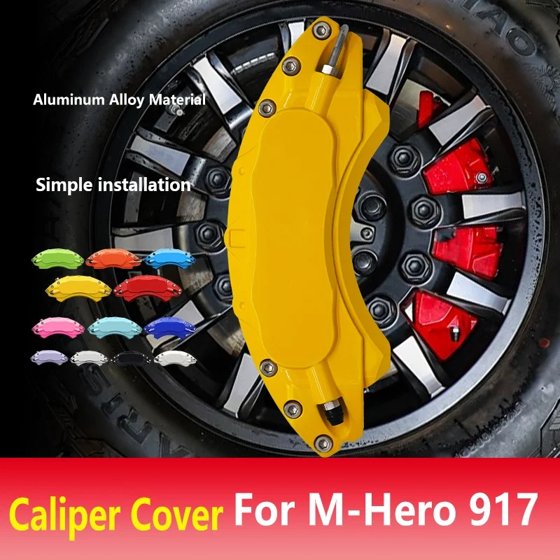 Cubierta pinza freno M Hero 917 kit aluminio trasero y delantero