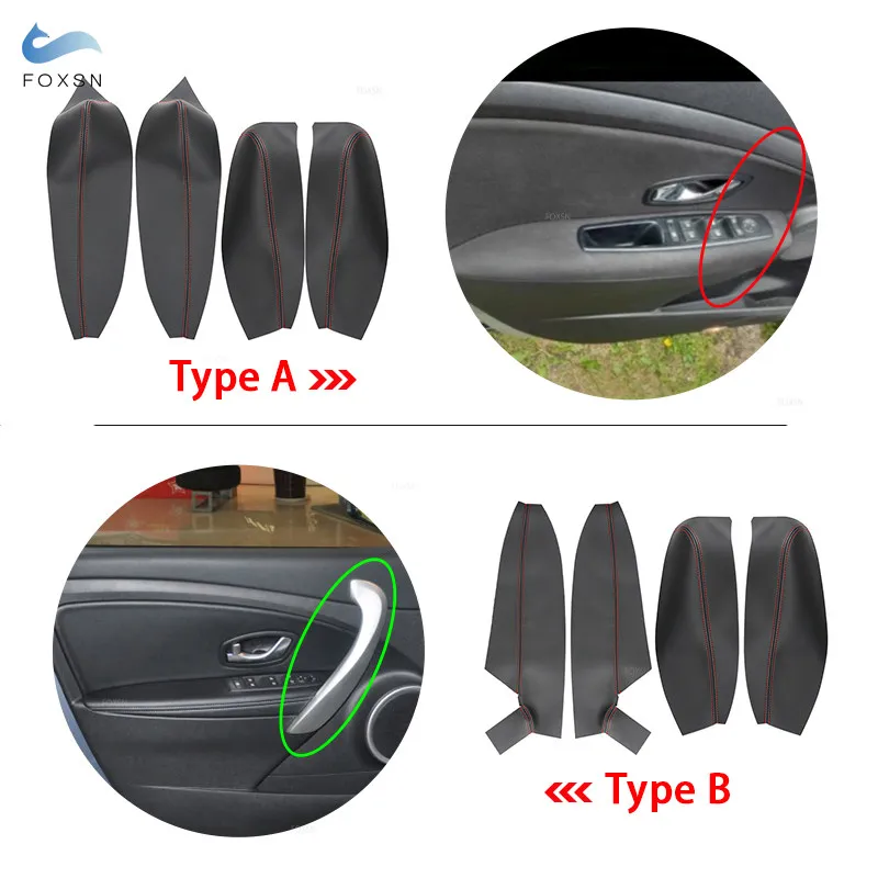 Cubierta reposabrazos de cuero Renault Fluence 2008-2016 - imagen 2