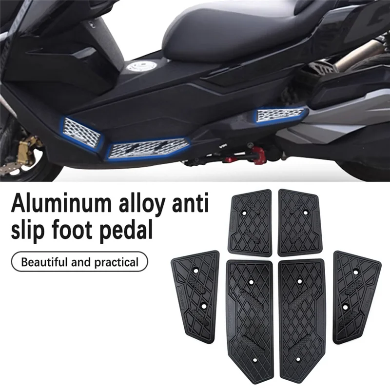 AB56 Reposapiés de aluminio antideslizantes para BMW C400GT 2018-2024 - imagen 2