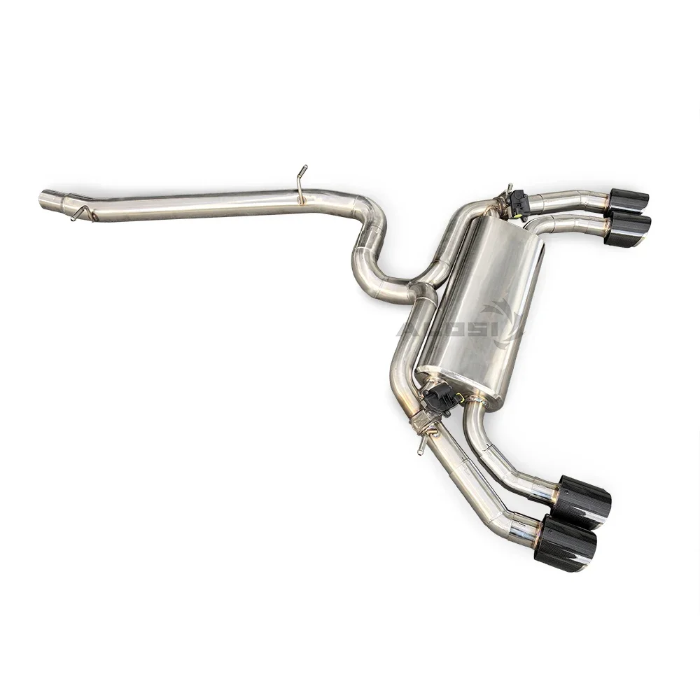 Tubo de escape controlado por válvula inox Audi S3 2.0 T 2017-2020