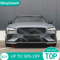 Parachoques delantero de plástico ABS sin pintar para coche Volvo, Protector de alerón de maletero, 2 piezas, S60, V60, 2021, 2022, 2023-2024