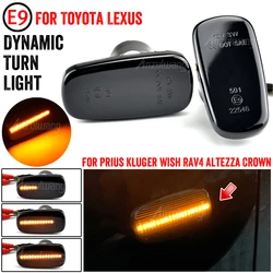 Intermitente lateral LED dinámico para Toyota RAV4 y Lexus IS300