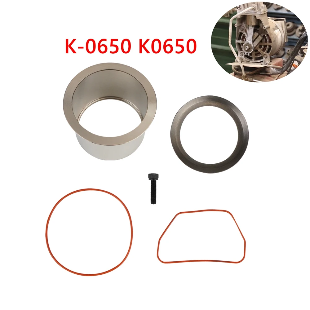 Manguito cilíndrico de compresor de aire K-0650 y kit de servicio