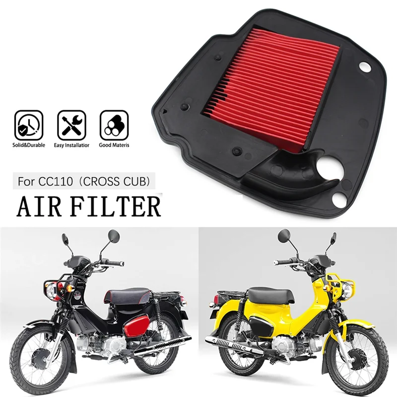 Filtro de aire AB56 para Honda CC110 Cross Cub – admisión motocicleta - imagen 3