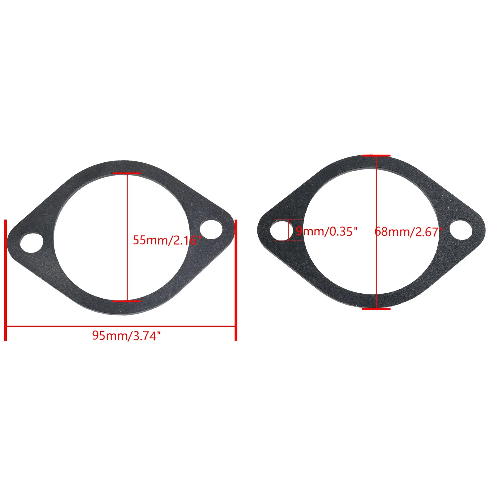 Placas de refuerzo del amortiguador trasero BMW E30/E36/E46 Z3/Z4 - imagen 2