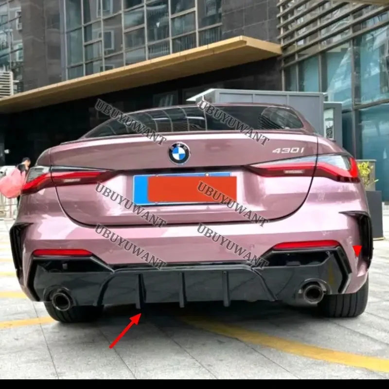 Alerón fibra carbono + difusor trasero BMW Serie 4 G22 G23 - imagen 5