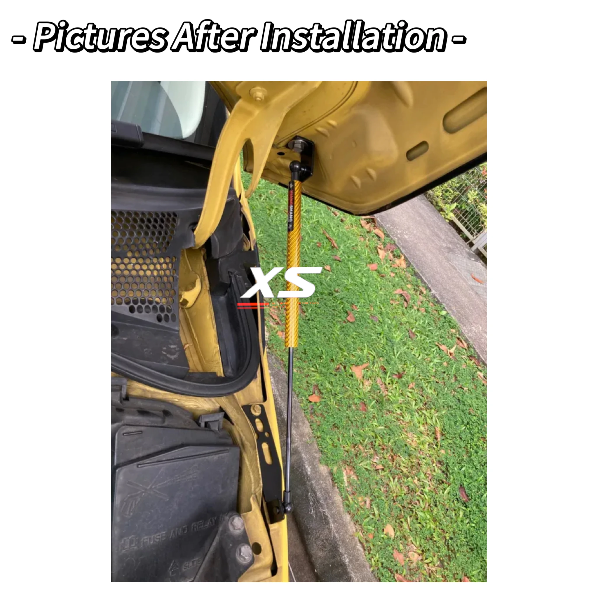 Fiat 500 500e Kit 2 Amortiguadores Capó Gas 2007-2023 - imagen 5