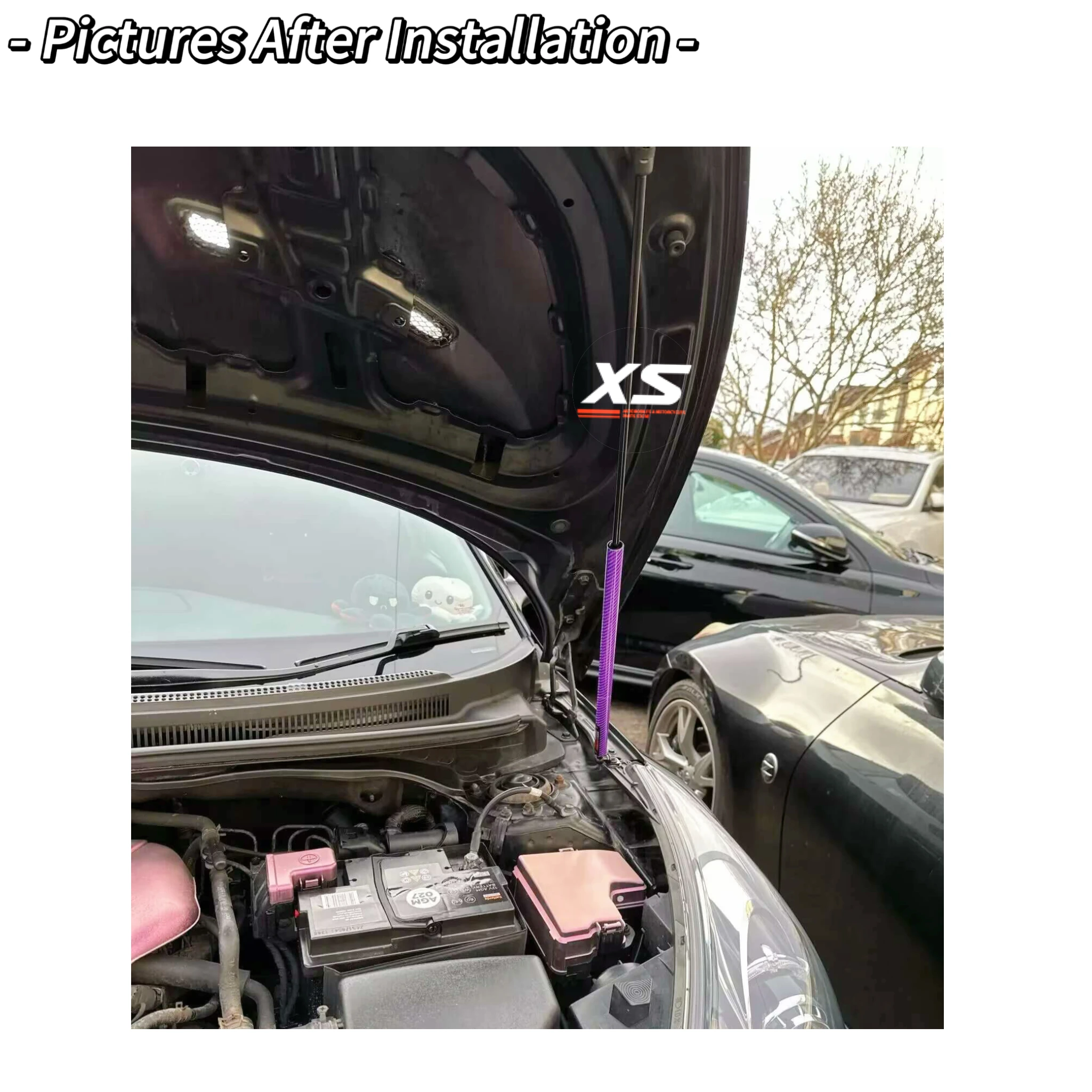 Amortiguadores de gas capó delantero Hyundai Veloster FS 2011-2018 - imagen 3