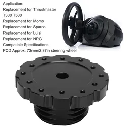 Adaptador de volante Thrustmaster T300/T500 negro PCD