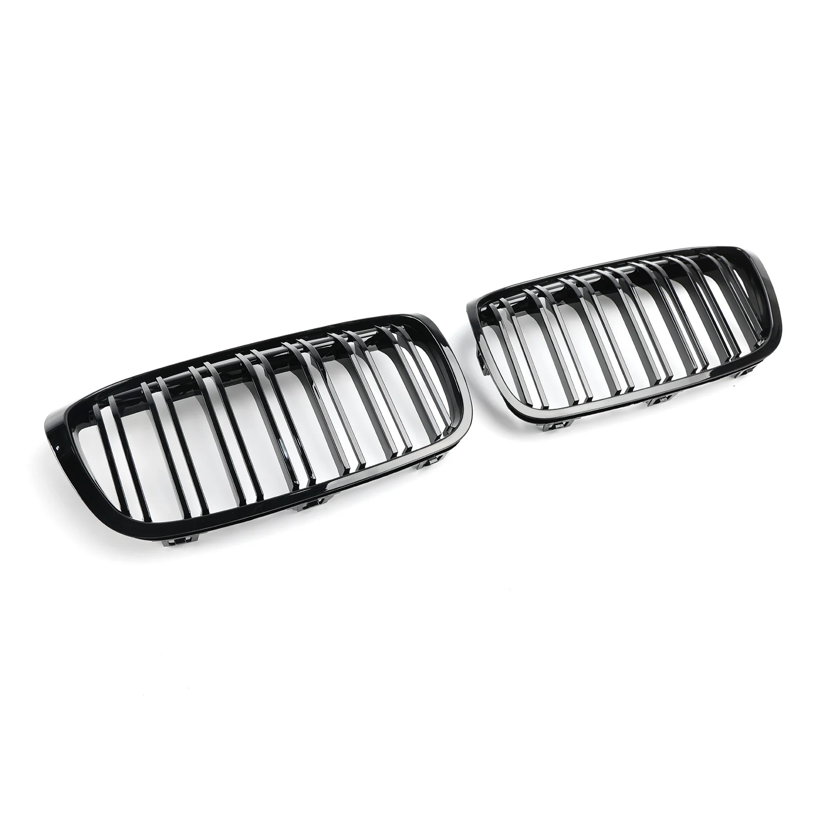 Rejilla riñón BMW Serie 2 F45 F46 Gran Tourer negro brillante - imagen 4