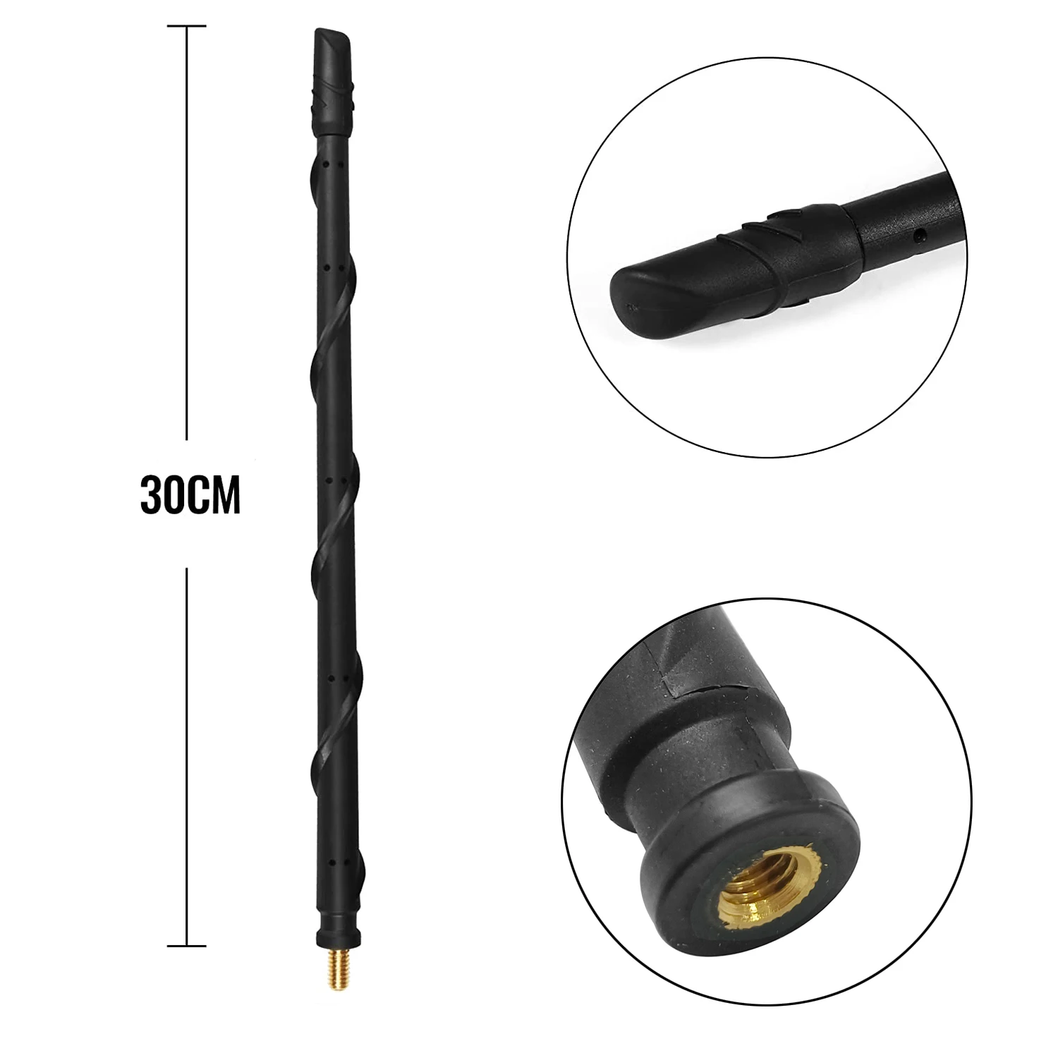 Antena espiral para Jeep Wrangler JK/JL y Gladiator JT - imagen 4