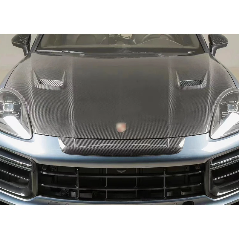 Capó de carbono seco para Porsche Cayenne 9YA (2018-2023) - imagen 5