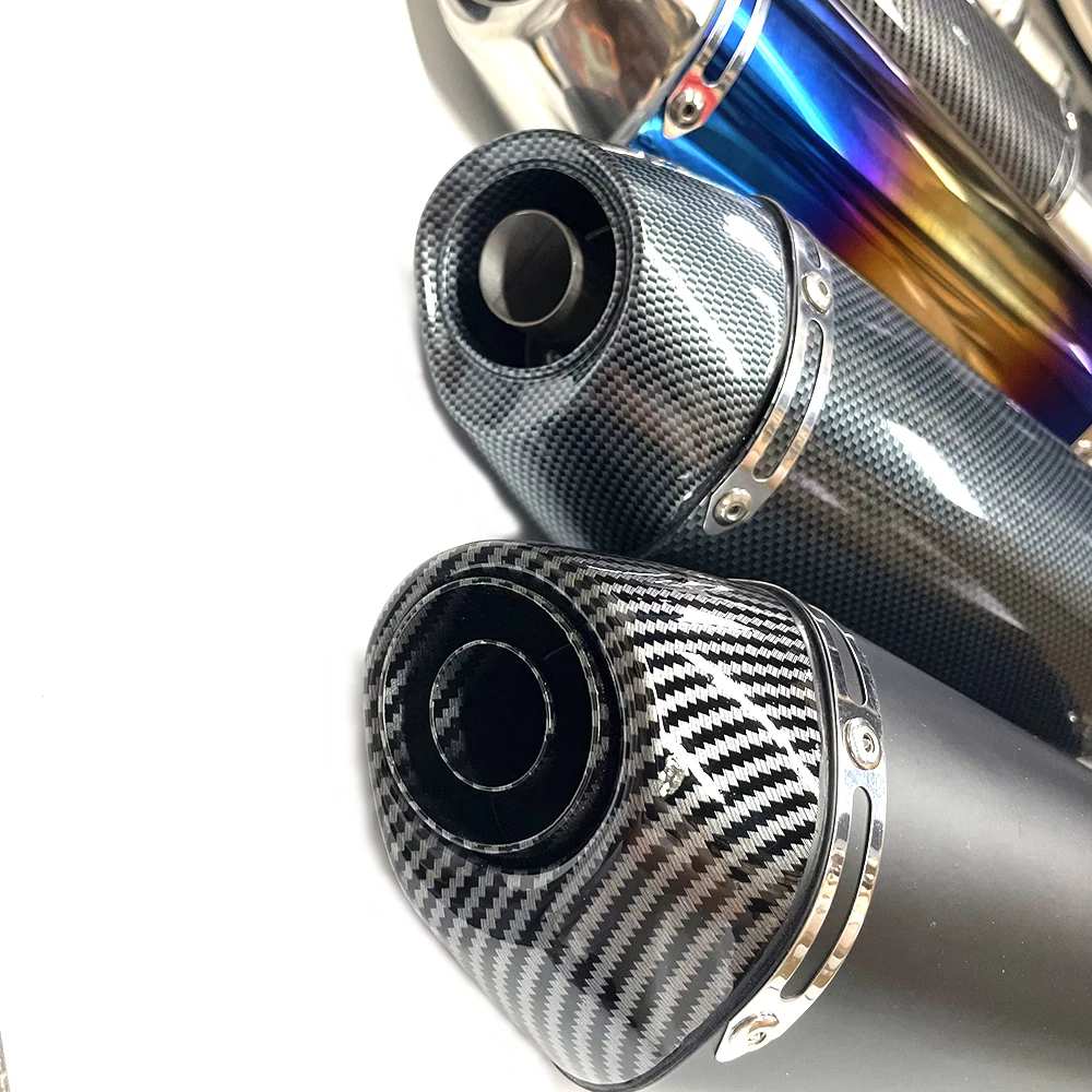 Escape de moto universal con DB Killer para Honda ZX6R y ZX10 - imagen 3