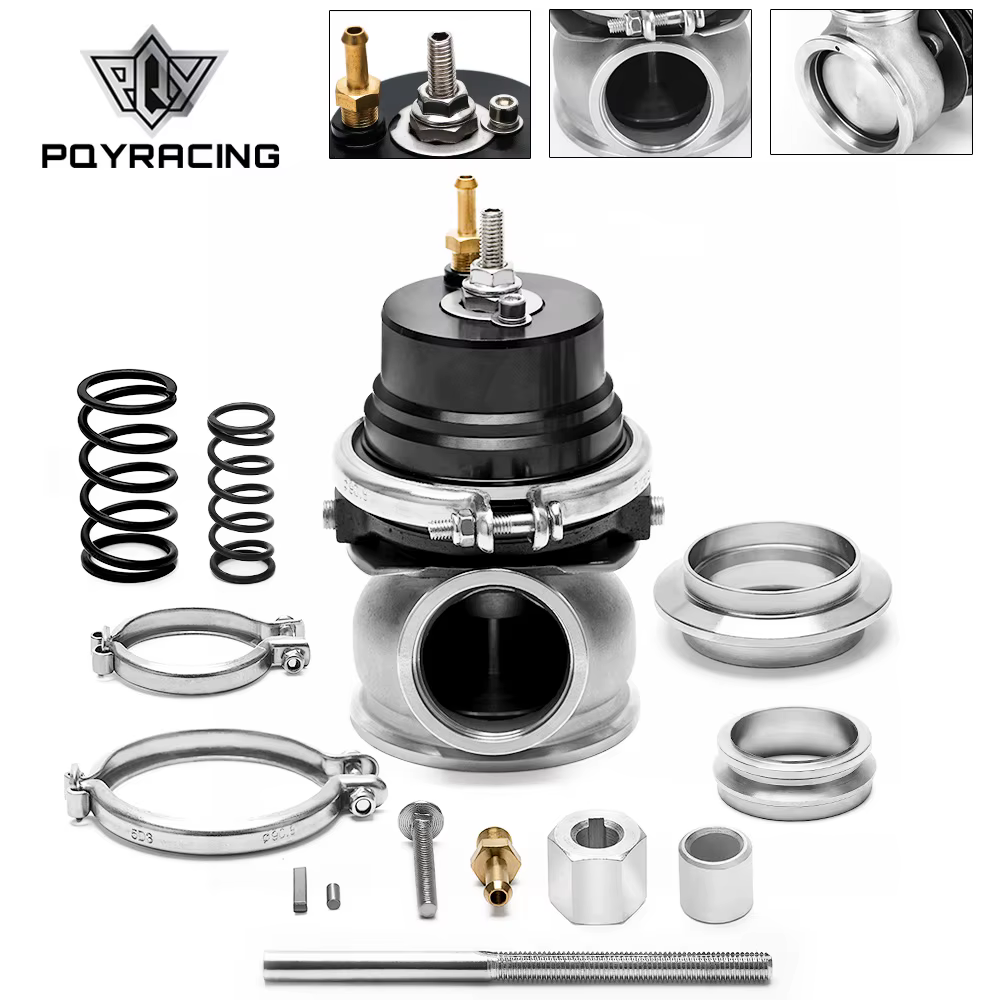 PQY Wastegate externa de 60 mm con brida V-band universal