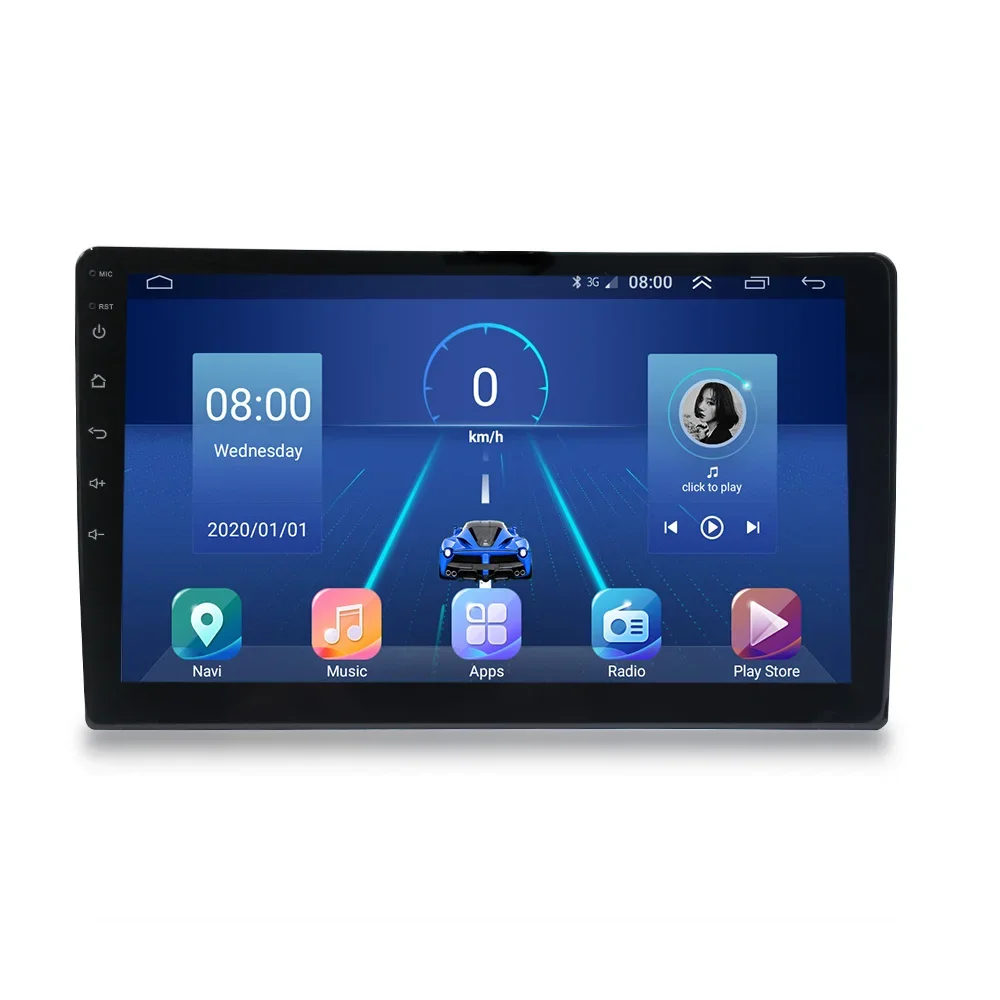 Radio Android 9 pulgadas 2 Din con Carplay – 8 núcleos 4G 64GB