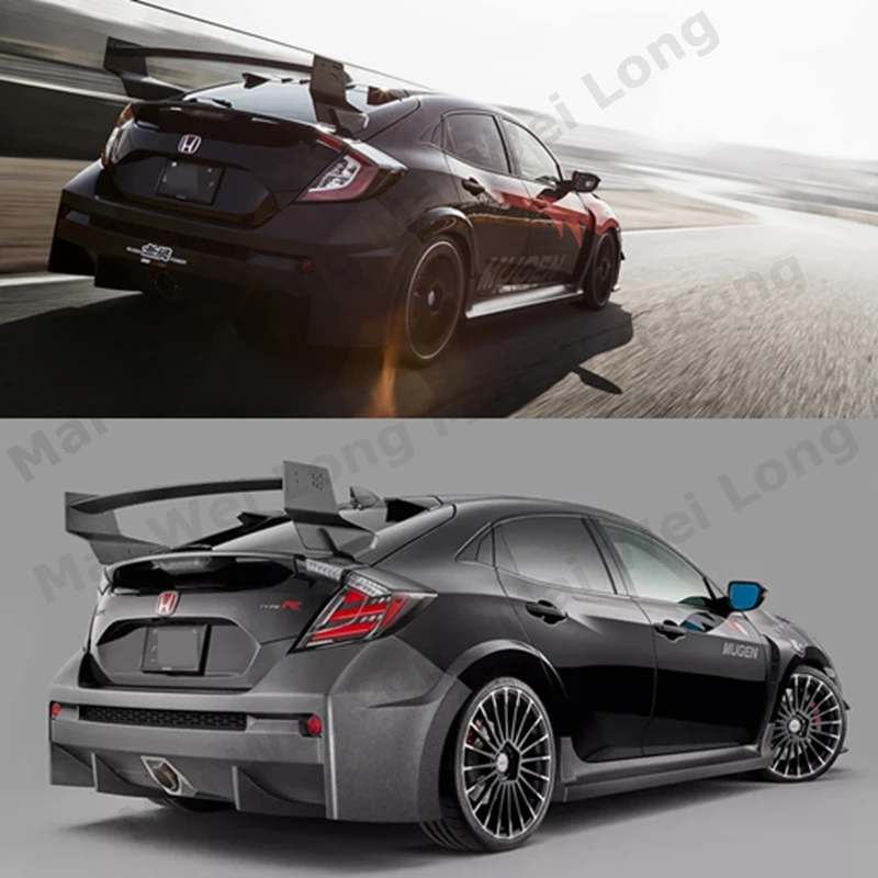 Alerón trasero Mugen ABS – Honda Civic X Hatchback 2016-2021 - imagen 2