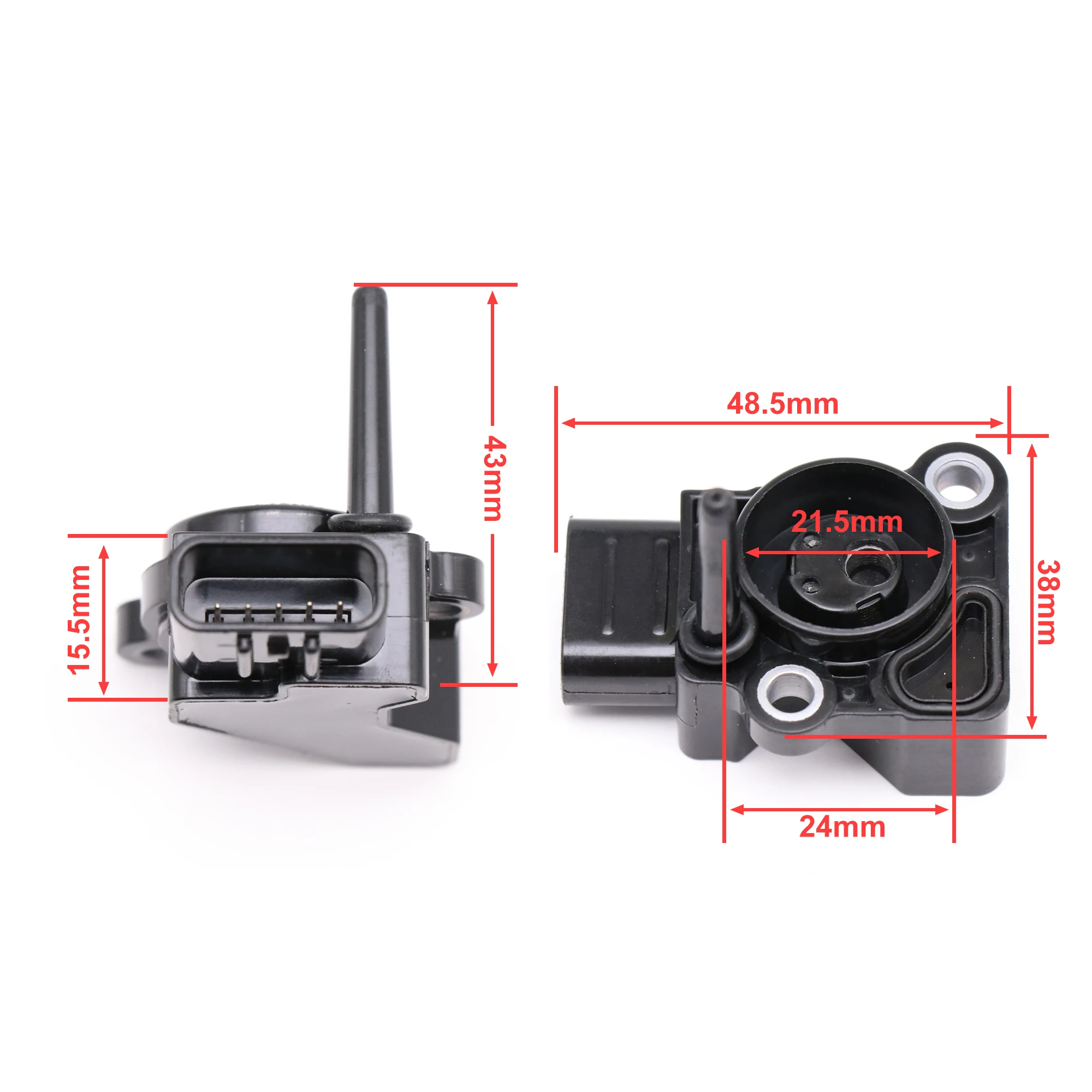Sensor posición acelerador ZS Racing Yamaha 155cc scooter - imagen 2