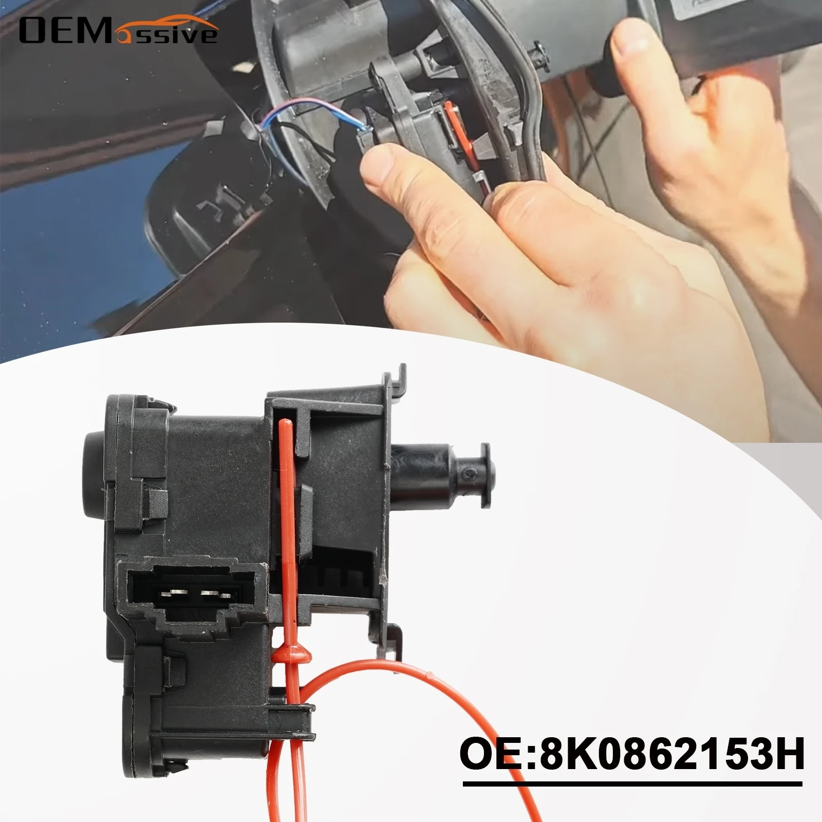 Actuador tapa combustible 8K0862153H Audi A4 A5 Q5 RS4 RS5 2007-2017