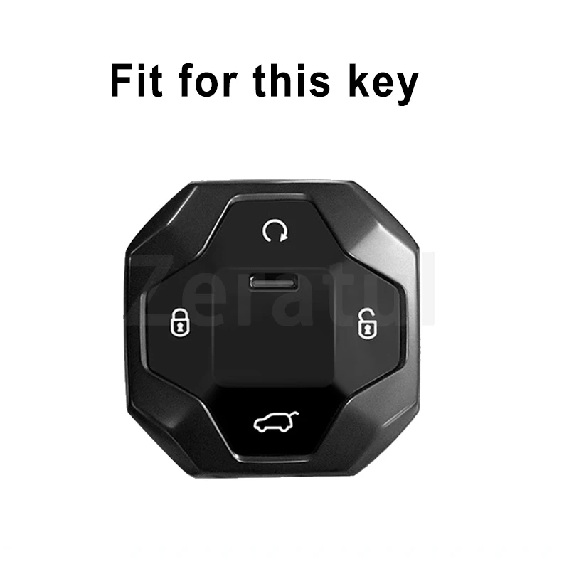 Funda TPU 4 botones para llave Chery Jetour T2 Traveler 2023-2024 - imagen 2