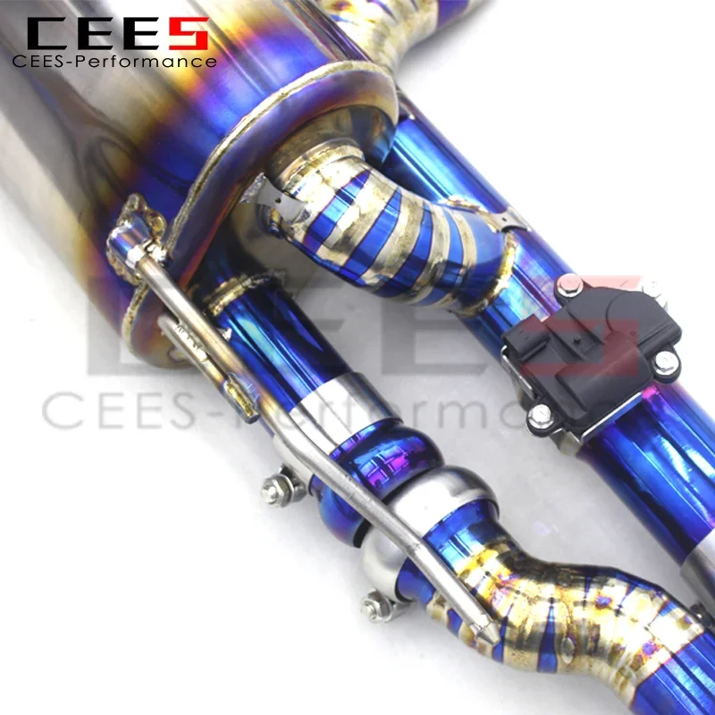 Escape catback Cees Audi RSQ8 2021-2024 – acero inoxidable con válvula - imagen 5