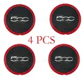 4PCS Red-Silver