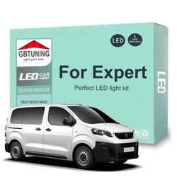 Kit bombillas LED Canbus plafón interior Peugeot Expert 2007-2023