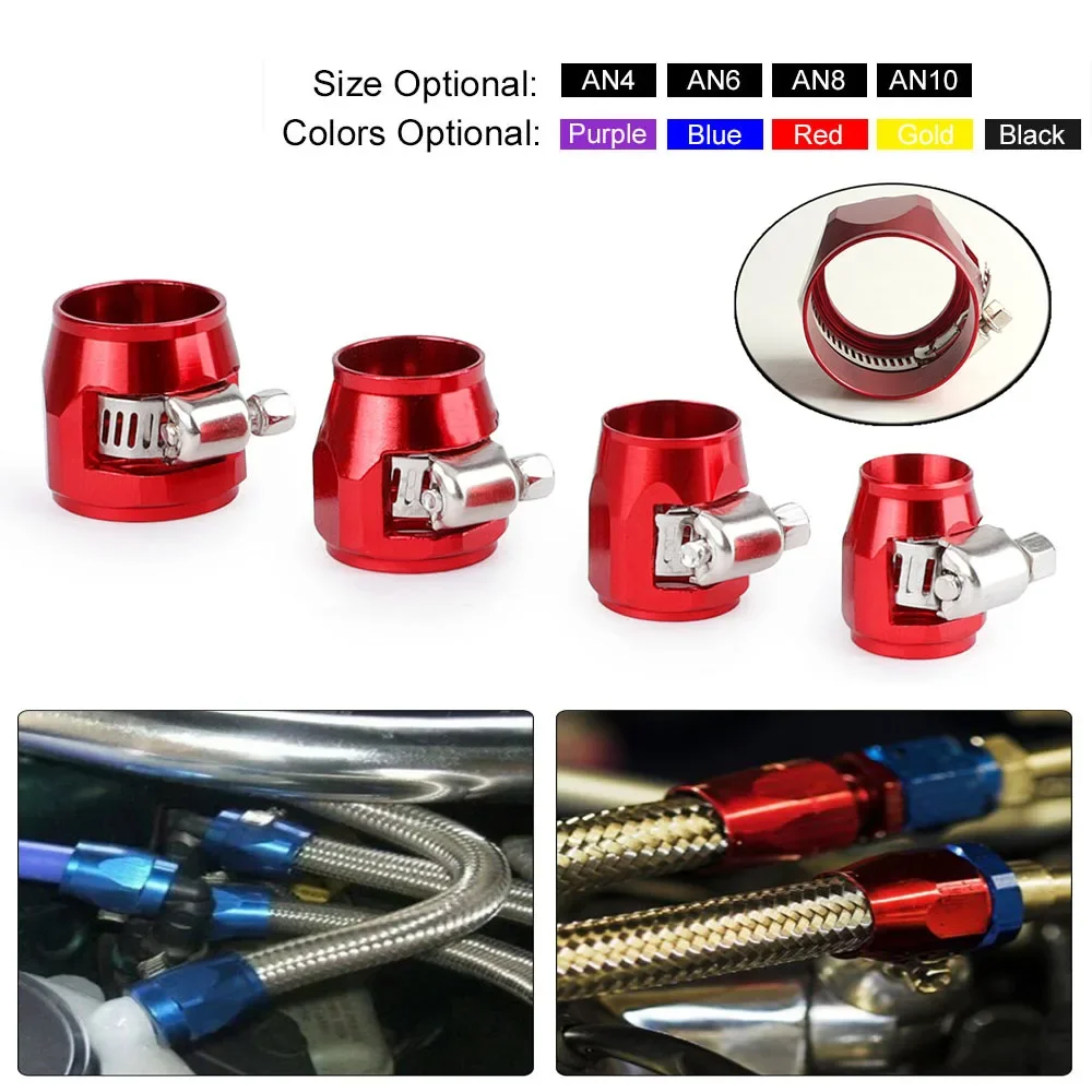 Kit abrazaderas manguera acero inoxidable 4-12 mm – raccords combustible y aceite - imagen 2