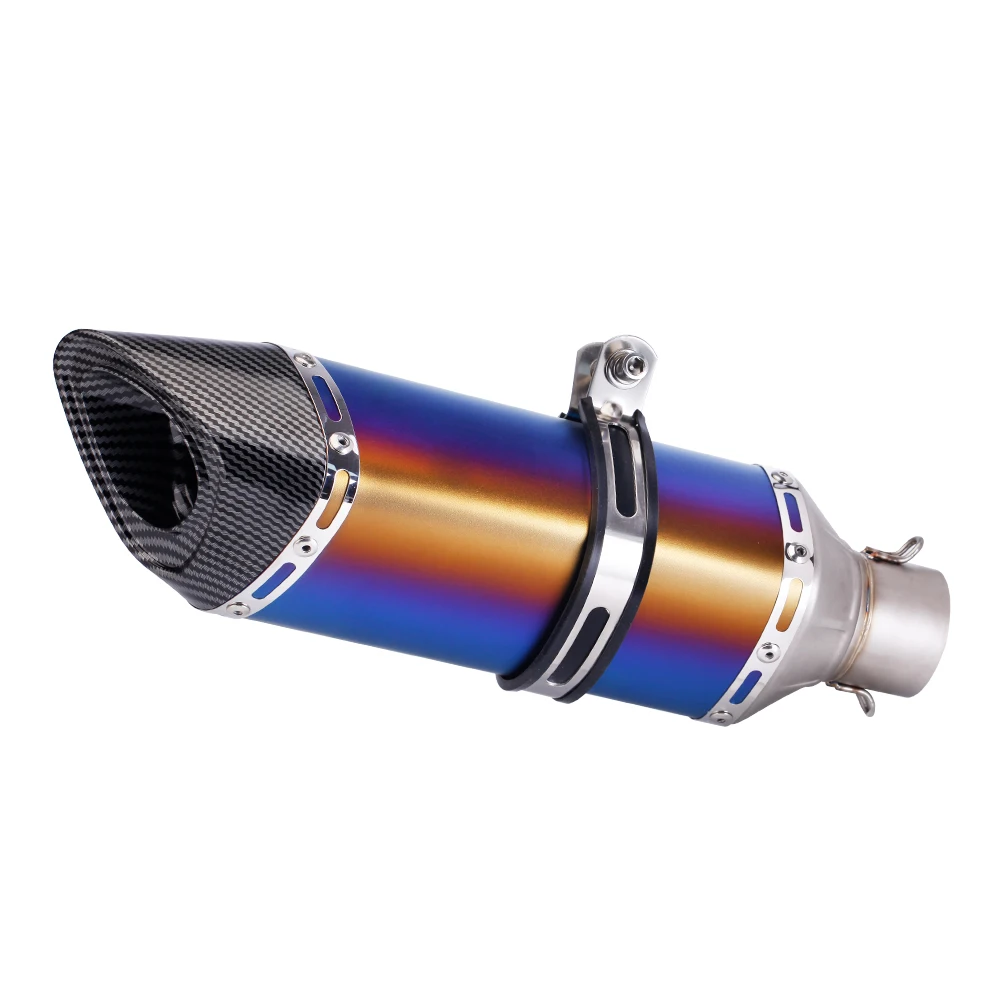 Silenciador escape carbono R11 51 mm universal acero inoxidable - imagen 5