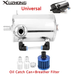 Decantador de aceite universal de aluminio con filtro de ventilación