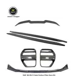 Kit aerodinámico V de fibra de carbono BMW M3 G80/M4 G82