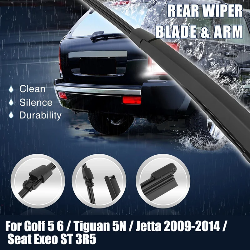 1K9955707A Brazo y cuchilla limpiaparabrisas trasero - Golf 5/6 - imagen 4