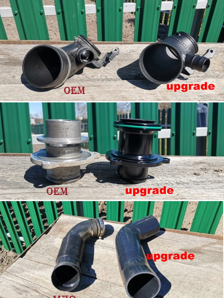 Tuberías de mejora de salida de entrada Turbo para coche, silenciador Turbo, elimina para Golf 7 Audi A3 8V S3 S1 TT Leon EA888 Gen3 1,8 T 2,0 T - imagen 5
