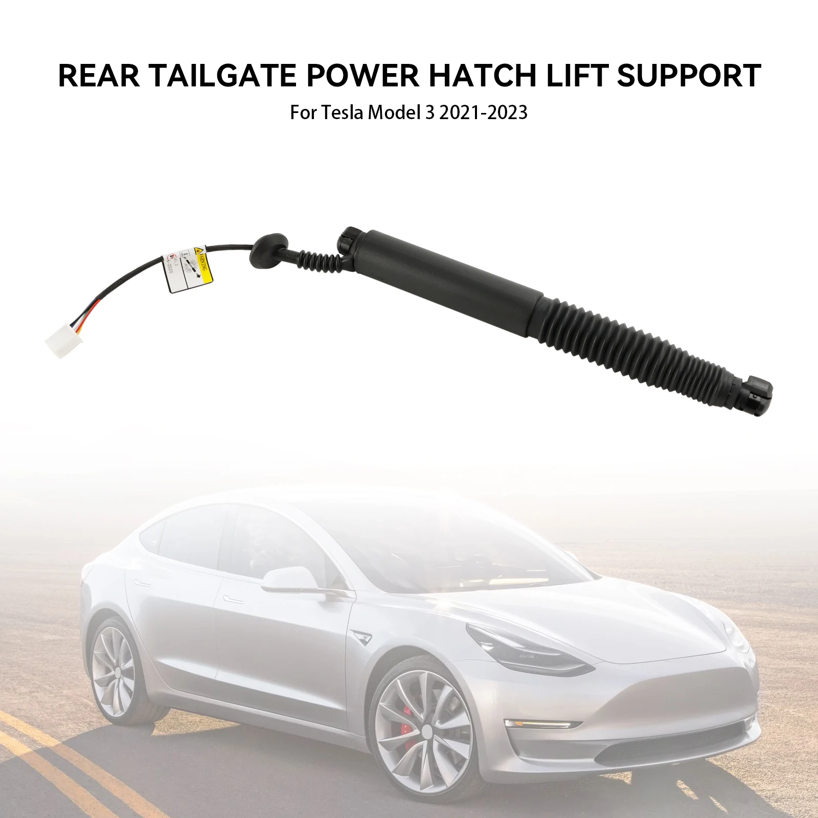 Soporte de elevación portón trasero izquierdo Areyourshop Tesla Model 3 - imagen 2