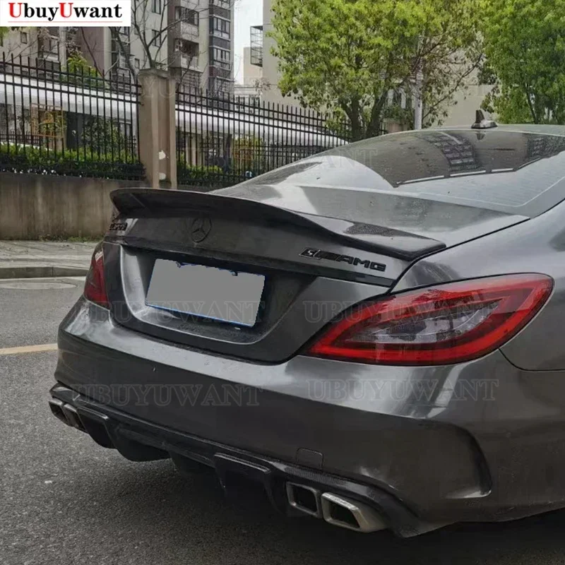 Alerón trasero de fibra de carbono W218 – Mercedes-Benz CLS 2012-2018 - imagen 4
