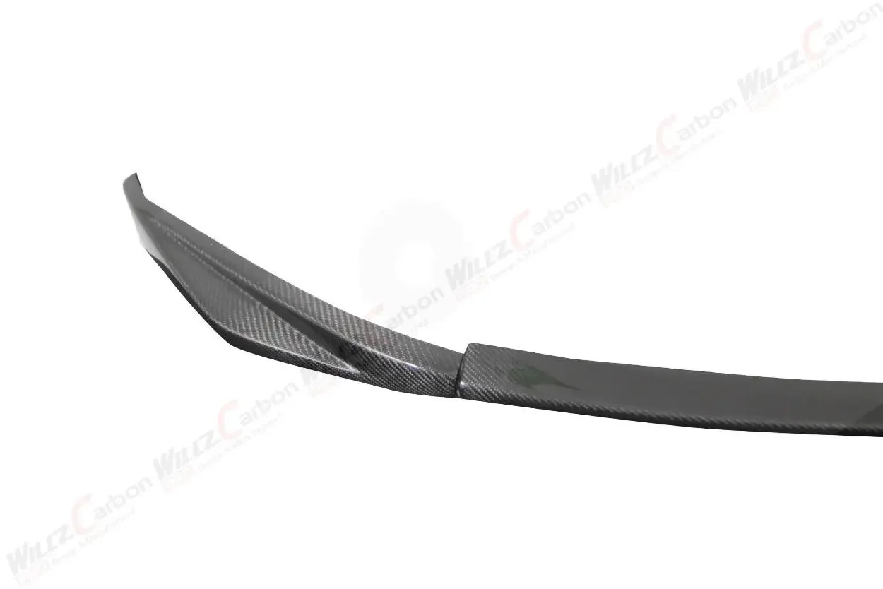 Para Nissan 370Z-Z34 2009-2012 años modificación del kit de carrocería del labio delantero de fibra de carbono - imagen 5