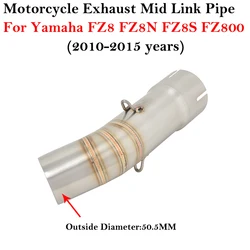 Silenciador Slip-On escape Yamaha FZ8 Fazer 2010-2015