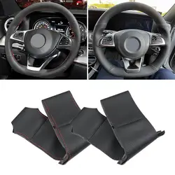 Funda volante de cuero perforado Mercedes W176 W246