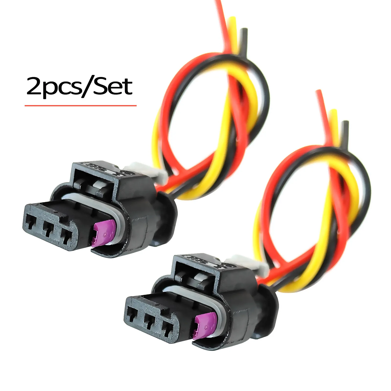 4H0973703 Conector sensor aparcamiento SEAT 3 pines cableado - imagen 2