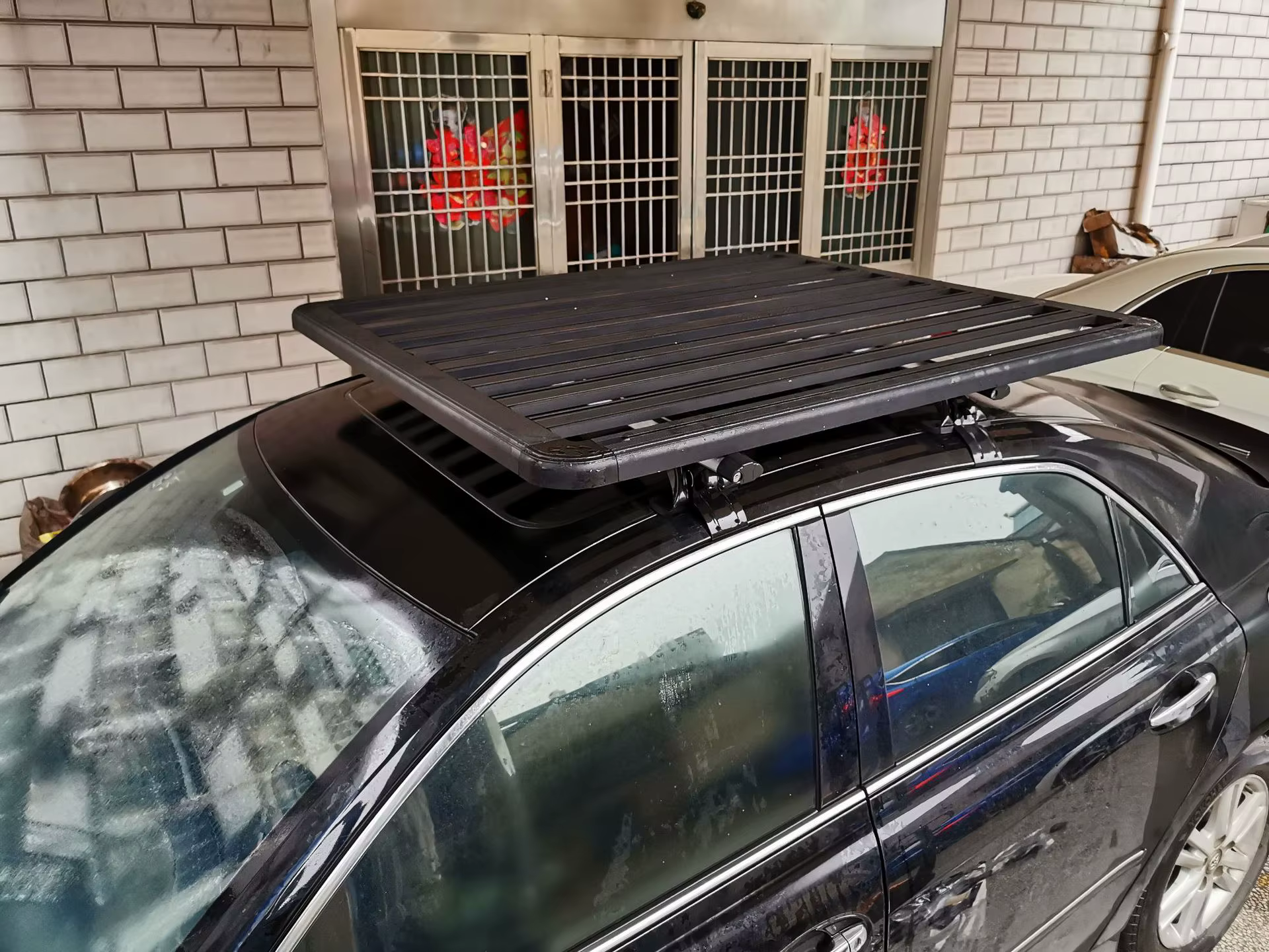 Configuración del portaequipajes para transportar carga exterior