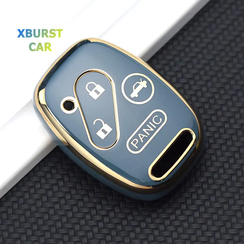 Honda funda TPU llave coche Accord CR-V Pilot Civic 2003-2013