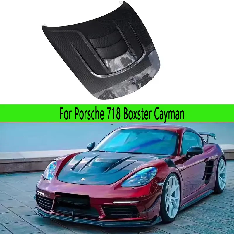 Capó fibra de carbono Porsche 718 Boxster Cayman