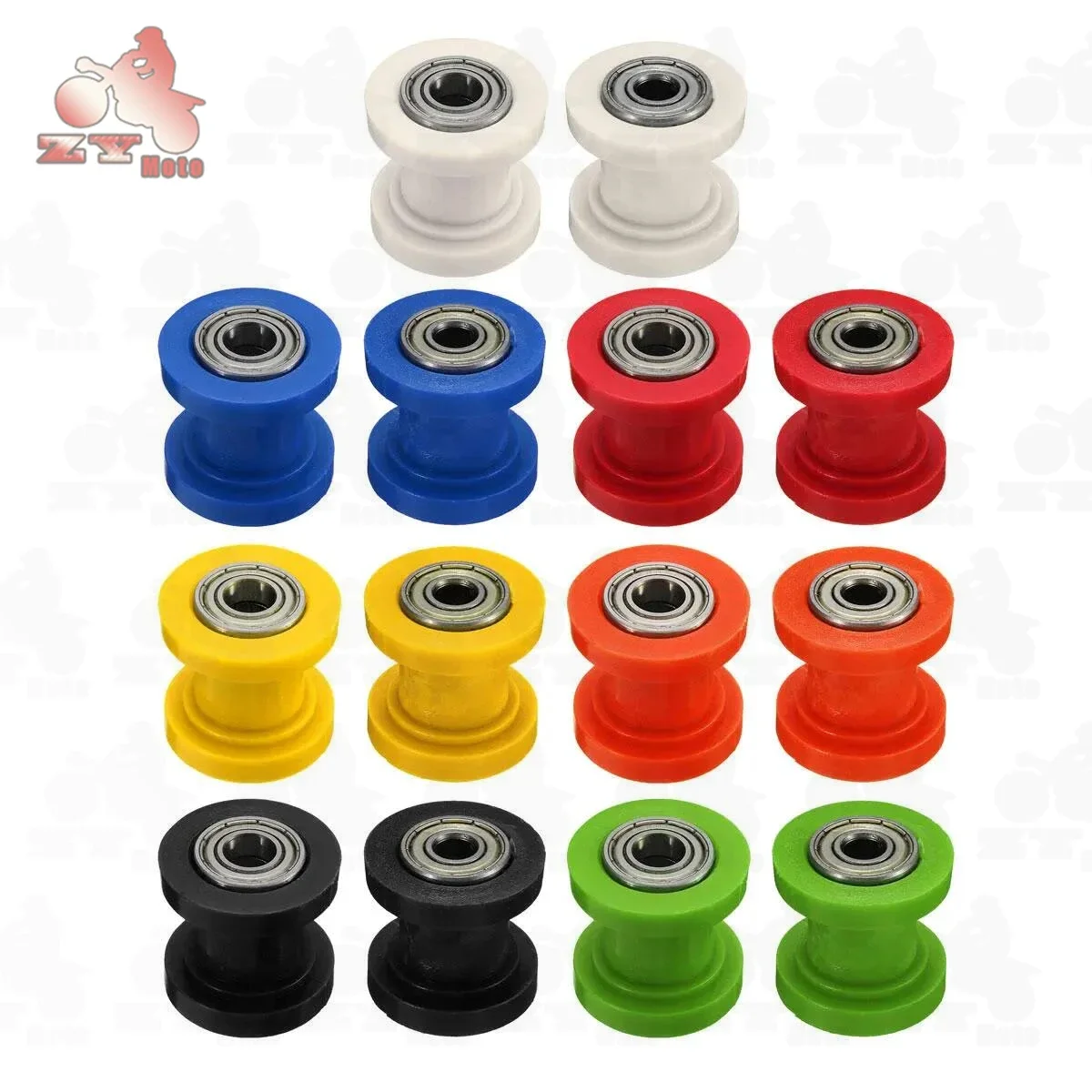 Guía tensora de cadena para moto enduro y pitbike - imagen 2