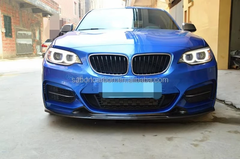 ExotStyle Labio delantero fibra carbono BMW F22 F23 M235i M-Sport - imagen 5