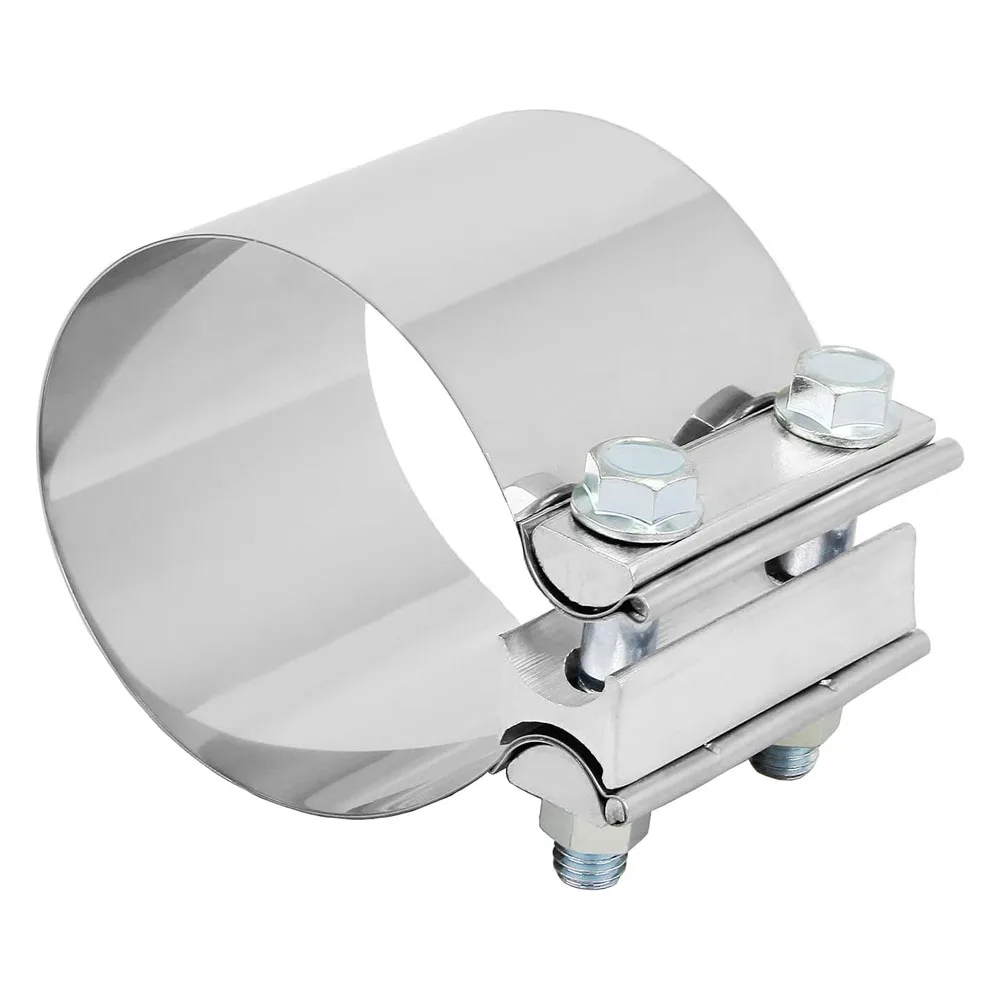 2,0 "2,25" 2,5 "2,75" 3,0 "4,0" 4,5 "40-83mm tubo de escape OD manga acoplador abrazadera de tubo piezas de reparación abrazadera de acero inoxidable - imagen 4