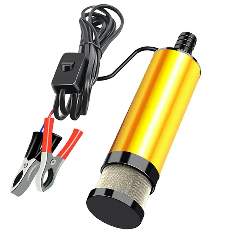 Bomba de transferencia eléctrica sumergible 12V/24V para gasóleo y agua