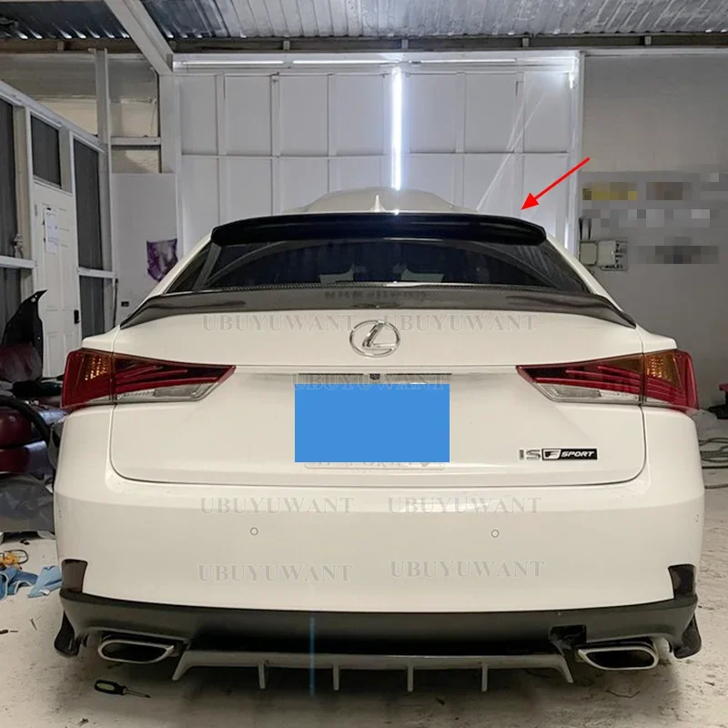 Alerón fibra carbono trasero Lexus IS250 IS300 IS350 2013-2017 - imagen 2