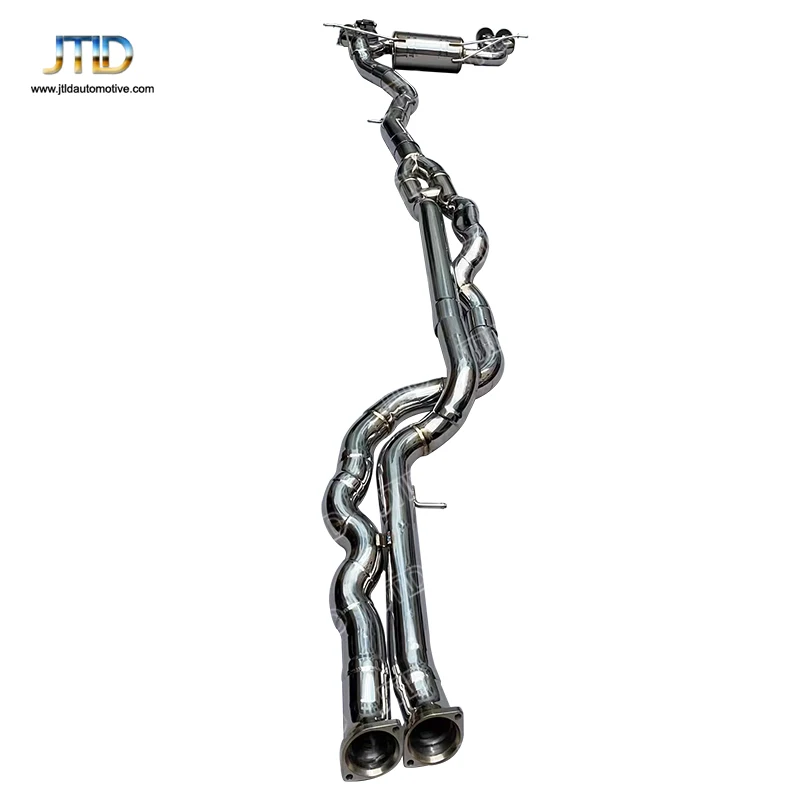 Vista del sistema de escape