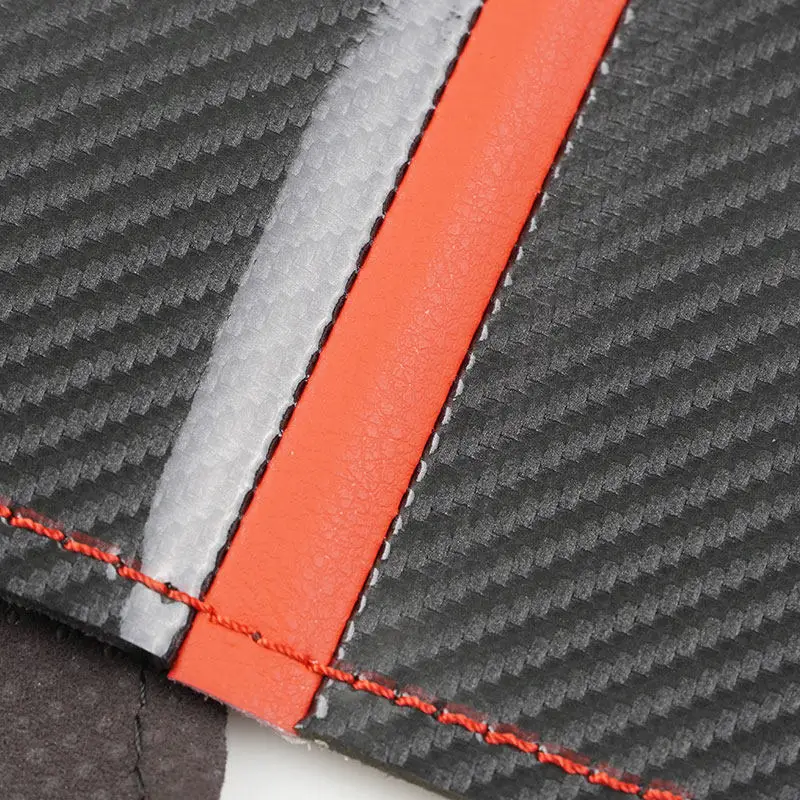 Embellecedor volante fibra carbono y gamuza – Audi S3 S5 - imagen 5